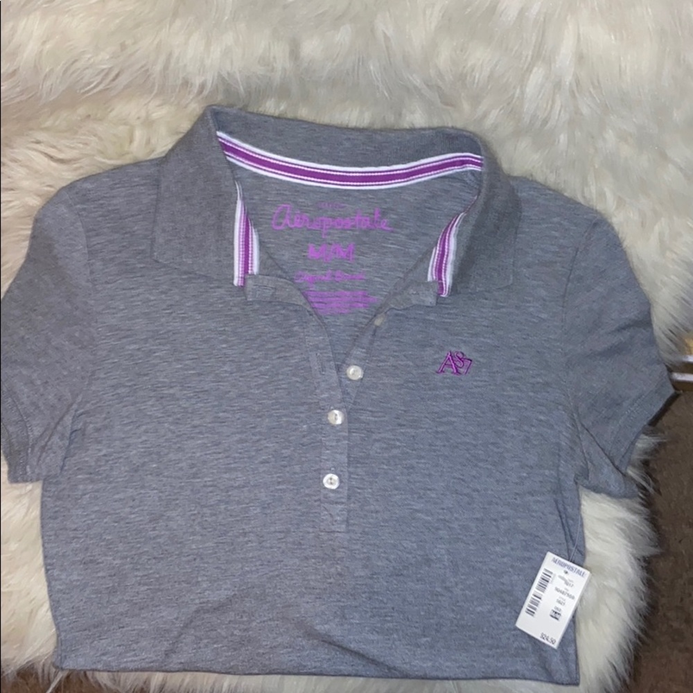 NWT Aeropostale short sleeve collar shirt